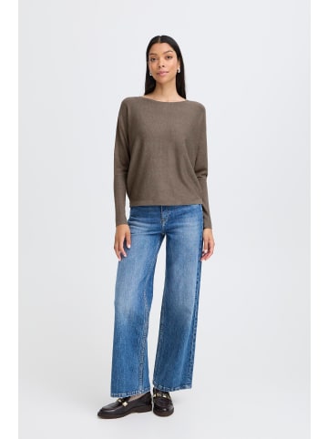 b. young Langarm BYMMORLA Loose fit in Walnut Melange