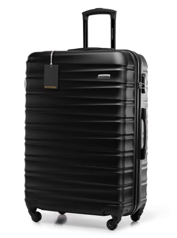 Wittchen LARGE SUITCASE FROM ABS WITH LUGGAGE TAG in Black