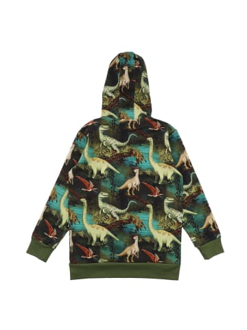 Walkiddy Sweatjacke Dinosaur Jungle - Baumwolle (Bio)