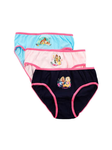 Disney Princess Prinzessin Slips 3er-Pack Kinder 98–128 Unterwäsche