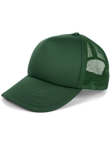 styleBREAKER Mesh Cap in Dunkelgrün