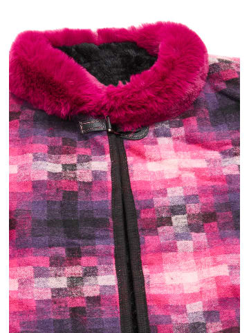 Usha Women Poncho in Pink