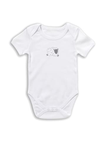Schlummersack Bio Baby-Bodys kurzarm 5er-Pack in Hellblau-Rot