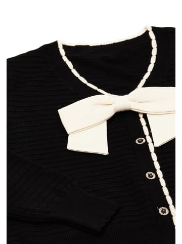 NAEMI Damen Cardigan in Schwarz
