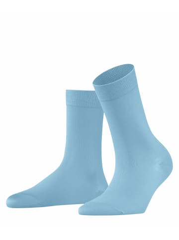 Falke Socken Cotton Touch in Azur