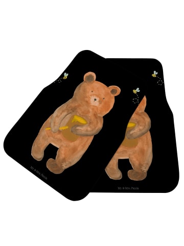 Mr. & Mrs. Panda Fußmatte Auto Bär Honig ohne Spruch in Schwarz