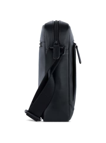 Bugatti Clark - Umhängetasche 25 cm (braun) in schwarz