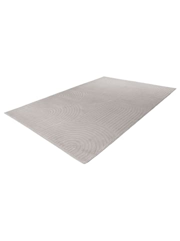 Vivorum Wohnzimmer Teppich – Kurzflorteppich Bandito 325 in silber