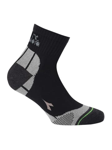 Diadora Socken 12er Pack in Schwarz/Weiß