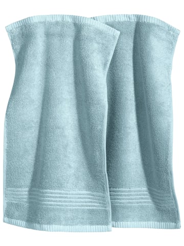 Erwin Müller Frottier Gästetuch 2er-Pack Konstanz in bleu