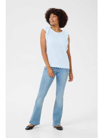 Cream Ärmellose Bluse CRYsa Regular fit in Cashmere Blue