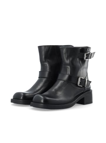 Bianco Biker Boots in Black