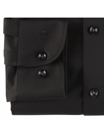 OLYMP  Langarm Business Hemd für Herren in schwarz