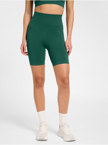 Hummel Tight Kurze Hose Hmlflow Multisport Damen in BISTRO GREEN