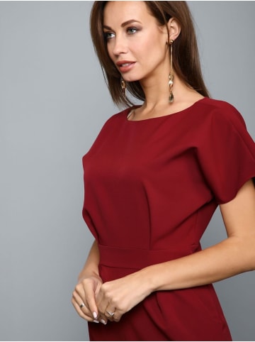 Awesome Apparel Kleid in Bordeaux