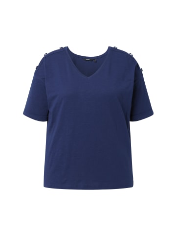 Ulla Popken Shirt in tintenblau