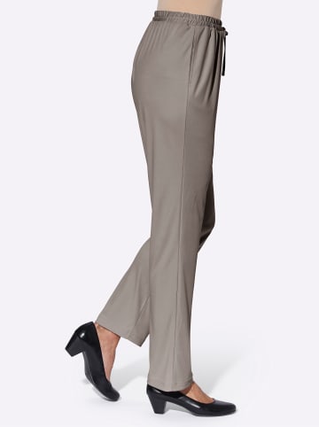 WITT WEIDEN Jersey-Hose in taupe