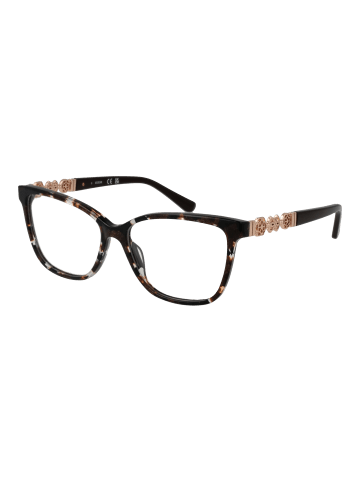 Guess Frauen Optische Fassungen Geometrisch Braun