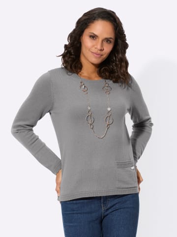 WITT WEIDEN Pullover in steingrau