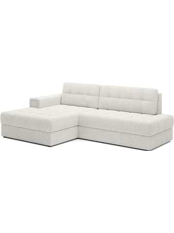 MF Design Blazer Recamiere Links in Weiß -  (L) 150 x (B) 240 x (H) 82 cm