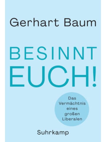 Suhrkamp Buch - Besinnt Euch!