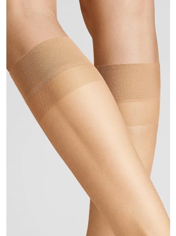 Hudson Feinkniestrümpfe Simply Shine 15 2-Pack druckfreier Bund in Skin