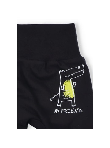 Nini Babyhose Krokodil in schwarz
