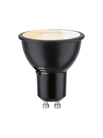 paulmann Standard 230V LED Reflektor GU10 Dip Switch 450lm 4,6W 2700 - 4000K  Schwarz ma