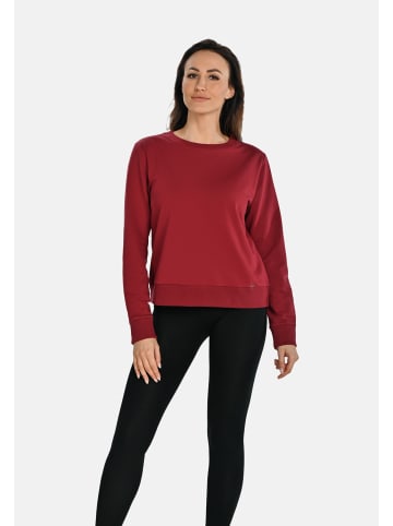 Teyli Baumwollsweatshirt mit Rundhalsausschnitt Ellis in rot