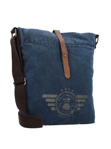 Greenburry Vintage Aviator Umhängetasche 27 cm blue