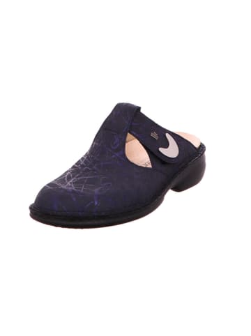 Finn Comfort Clogs in blau
