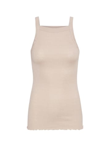 Seamless Basic Top Silky in Rosie Beige