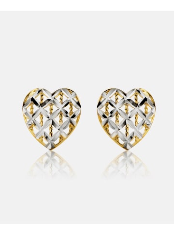 Diamant L'éternel Ohrringe aus 585 Gelbgold