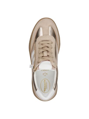 Tamaris WIDE FIT Sneaker in LT GOLD COMB