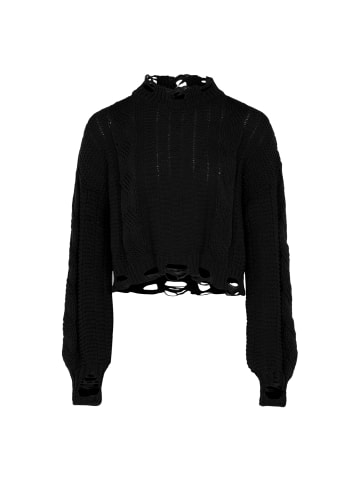 myMo Damen Pullover in SCHWARZ