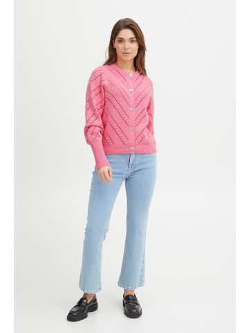 PULZ Jeans Cardigan in rosa