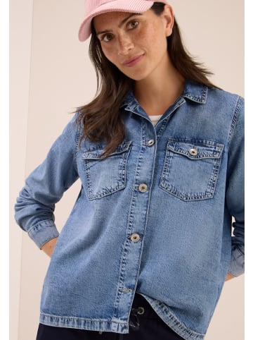 Cecil Denim Overshirt in Blau