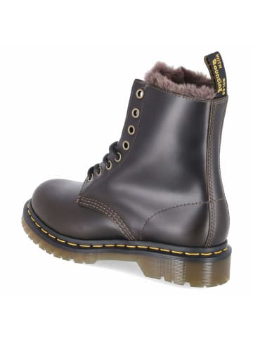 Dr. Martens Schnürstiefel in dunkelbraun