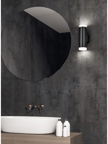 Trio Leuchten Wandleuchte RAY in schwarz matt