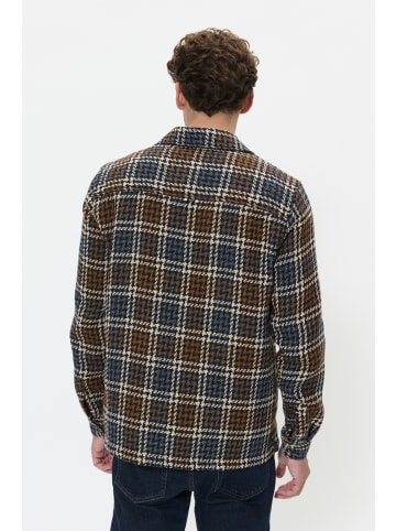 Matinique Overshirts MAglibbon Gerade Passform in Dark Navy