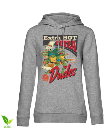 Teenage Mutant Ninja Turtles Hoodie "Extra Hot Pizza Dudes Girly Hoodie" in Grau