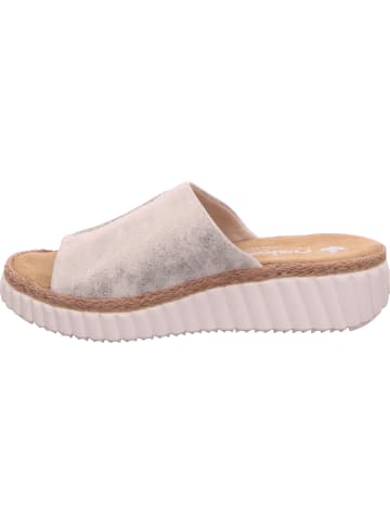 rieker Pantolette in silber