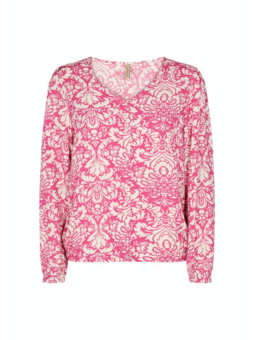 soyaconcept Langarm-Bluse in rosa