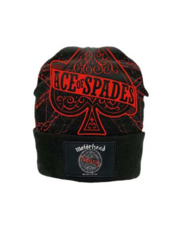 Alpha Trading Solutions Nonbook - Style Dock Beanie Mute Ace of Spades Os