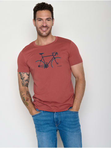 GreenBomb Guide Bike Crop in Sunset Red