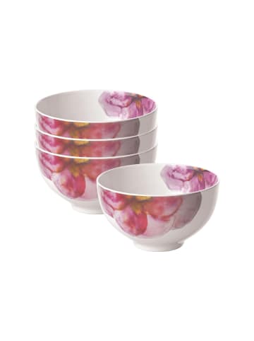 Villeroy & Boch 4er Set Bols Rose Garden 470 ml in bunt