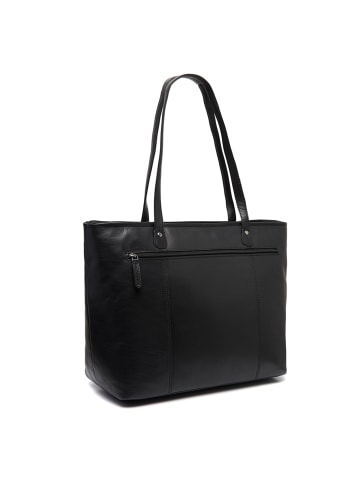 The Chesterfield Brand Ferrera Shopper Tasche Leder 38 cm Laptopfach black