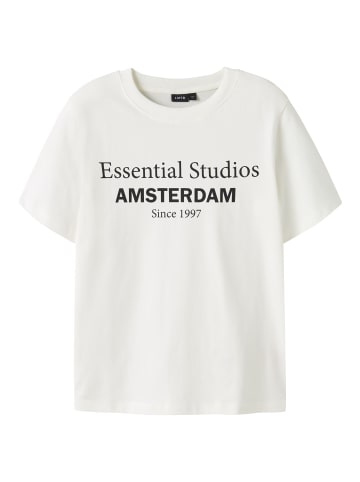 name it T-Shirt in White Alyssum