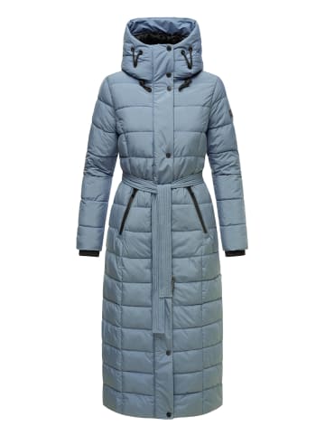 Navahoo Steppmantel Das Teil XIV in Stormy Blue