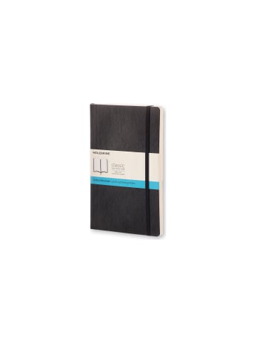 Moleskine Notizbuch mit weichem Einband, 70g-Papier, Punktraster "Classic" in Schwarz